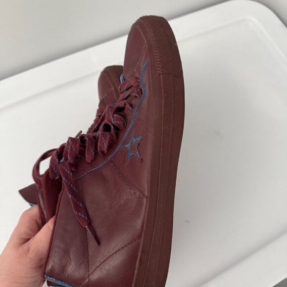 Converse One Star Skate Scratch-Off Sneaker Size 11 Unisex Maroon - Picture 3 of 6